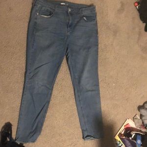 Old Navy size 16 straight fit jeans